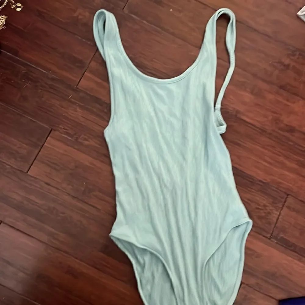 Out From Under - Light Blue BodySuit - Snap Crotch Bodysuit - Lined - LIKE NEW